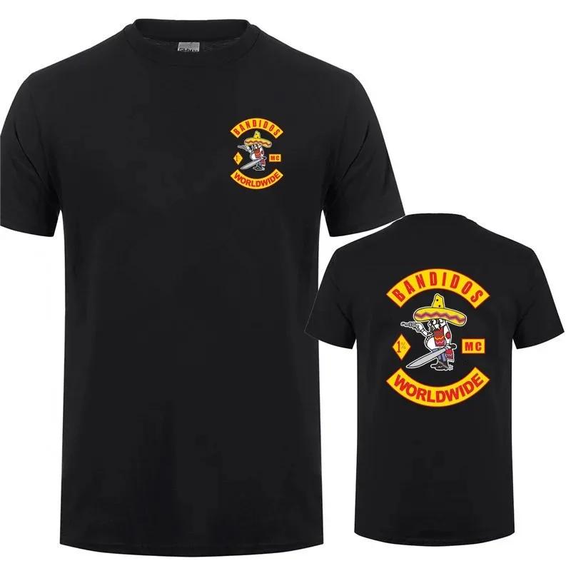 Bandidos MC T Shirt Netherlands Australia Canada T Shirt Men Short Sleeve Cotton Can Be Customized Country Tshirt To