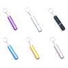 10ml Metall-Sprühparfüm-Probenflasche Schlüsselanhänger Auto-Innenraum Geschenk Mini Tragbarer Sprühparfüm-Spenderflaschen-Schlüsselanhänger
