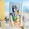 Bluey Beach Towel High Absorbency & Quick-Dry Comfortable Lightweight