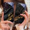 Tmavé Zlaté Černé Pro Samsung Galaxy Note 8 9 10 PRO 20 Ultra A01 02 03 Core 04E 4G 12 13 5G Tvrzené Sklo Pouzdro na Telefon