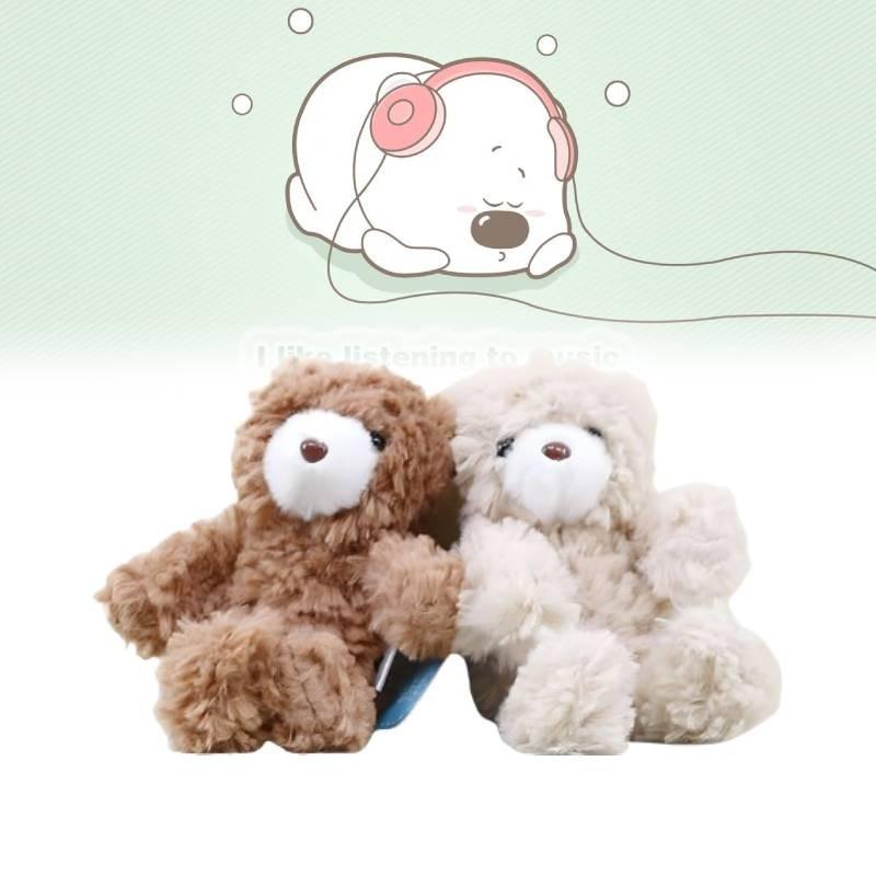Bear Cute Plush Toy Doll Keychain Cartoon Bag Pendant Accessories Gift Children