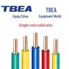 Tebian Electric Flame Retardant Copper Wire Cable 1.5/2.5/4 SQ, Hard/Soft Core