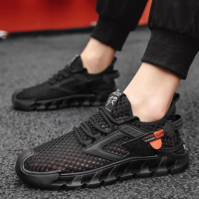 Summer Breathable Fly-woven Thin Mesh Mesh Shoes, Youth Lightweight Casual Running Sports Shoes