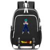 Anime Dragon Ball Canvas Backpack for Boy Girl Back To School Book Bag Anti Theft Travel Bag Student Waterproof Backpack Men Women Travel Leisure Bag