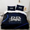 3PCS Bulls Bedding Set Printed Duvet Cover Closure Includes 1 Duvet Cover & 2 Pillowcases for All Seasons Bedroom Decor