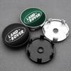 56/60mm Car Wheel Hub Center Cover 4pcs ABS Electroplating Accessories For Land Rover Discovery Range Rover Evoque Velar Defende JWW3