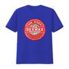 T-shirt da Surf Mr Zogs Sexwax da Uomo Taglia Media Nera 100% Cotone Quick 5X Hard Calda a Leggermente Calda Design Tropic Humps vintage