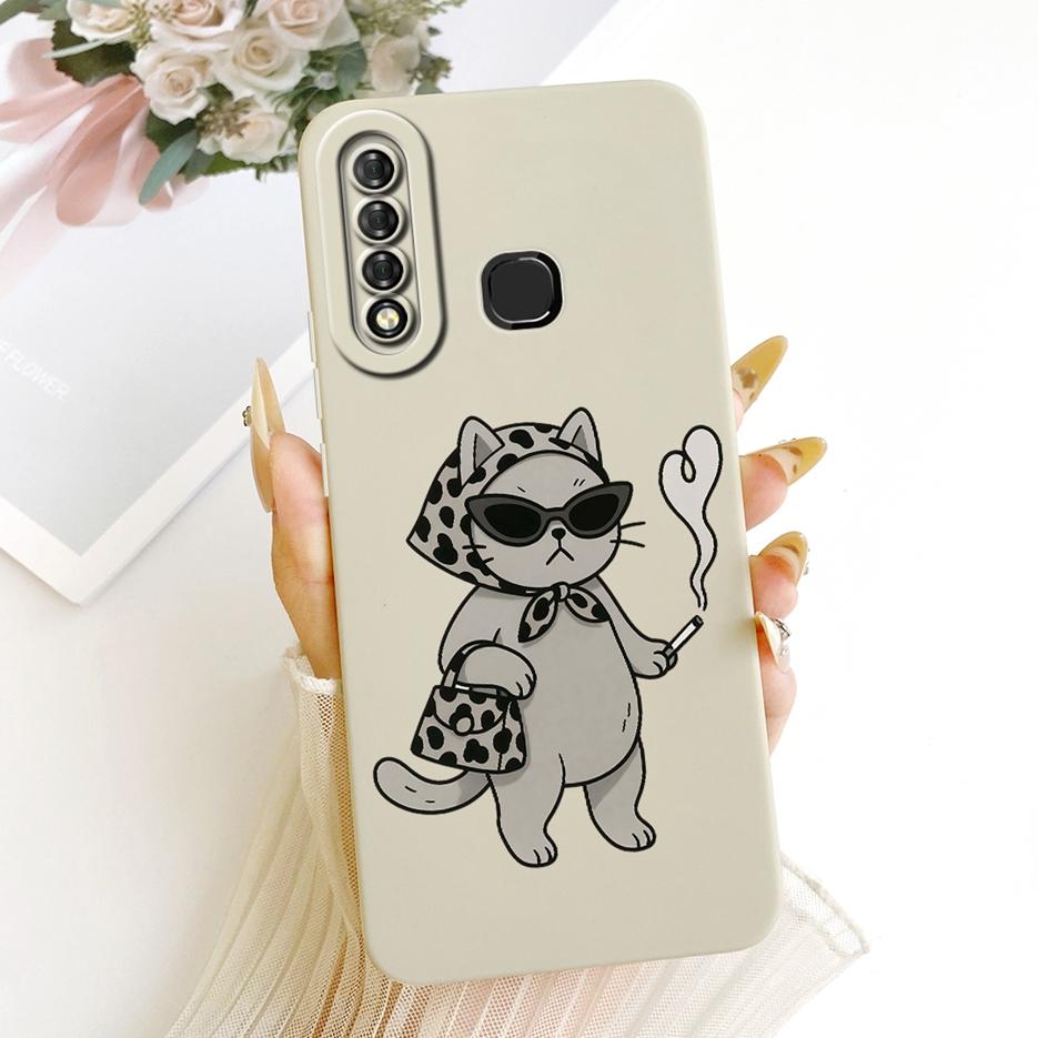 For Infinix Hot S4 Case Luxury Love Heart Buttefly Candy Painted Cover Soft TPU Matte Phone Case For Infinix Hot S4 HotS4 Fundas