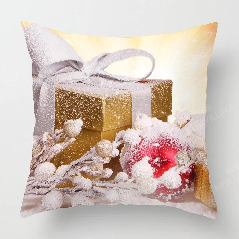 christmas pillow cushion cover Home decorations throw pillow covers 45*45 pillowcase 40x40cm 50x50 45x45