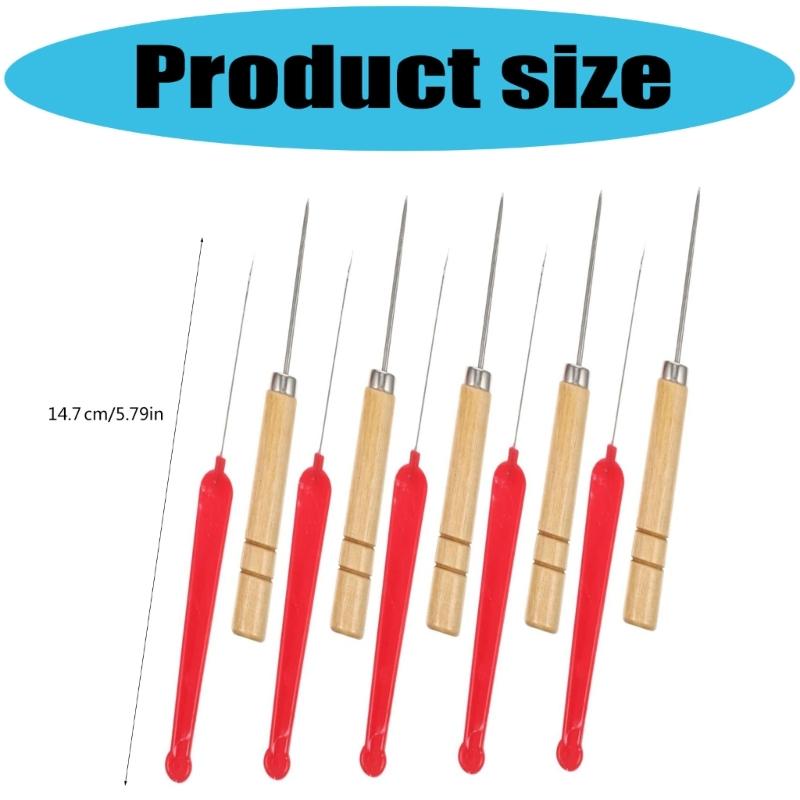 10Pcs Multipurpose Beading Needle Assorted Size Stainless Steel Beading Needle Tool For Handmade Jewelry Sewing Craft