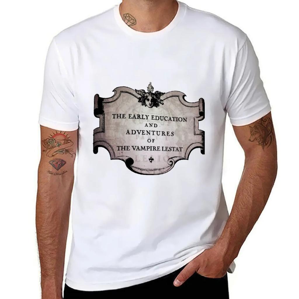 The Vampire Lestat T-Shirt animal prinfor boys oversizeds graphic t shirt vintage anime clothes mens t shirts pack