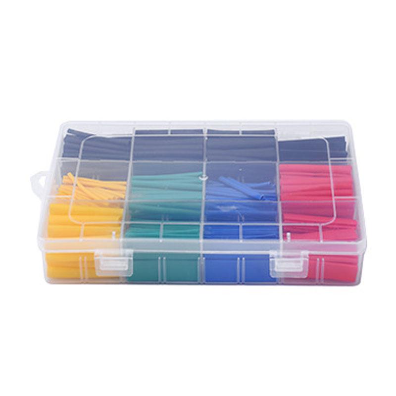 Heat Shrink Tube Kit Thermoresistant Tubing Heat Shrink Wire Wrapping Electrical Connection Cable Insulation Sleeved Protecter