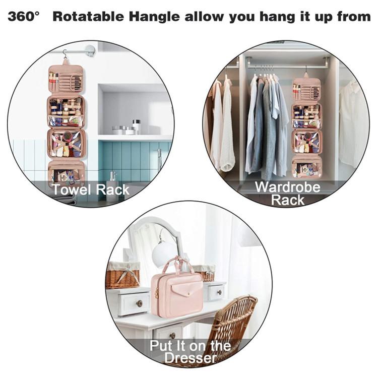 1pcs Ladies Fashion Storage Bag Travel Portable Cosmetic Bag Wash Bag Wash Set Storage Bags Household and Travel Use