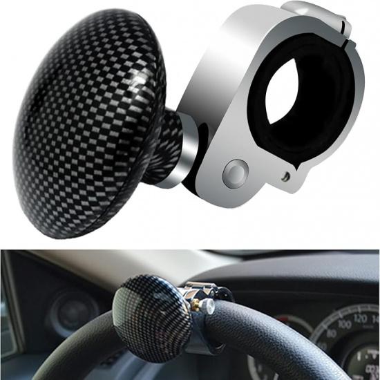Car Steering Wheel Knob, Wheel Power Ball, Suicide Power Handle Accessory, Steering Spinner Knob Universal Accessories Fit For All Cars, Trucks,