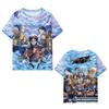 Attack on Titan 3D Digital Print T-Shirt for Men Women, Classic Anime Design, Soft Polyester Casual Short Sleeve Tops