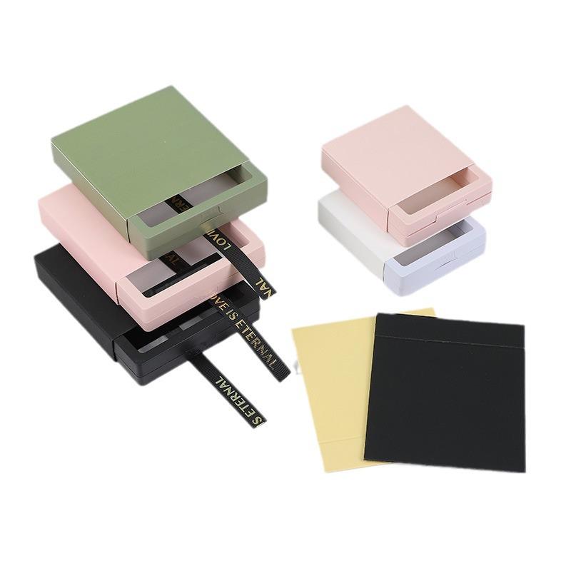 Anti-Oxidation PE Schubladenbox für Schmuck & Nail Art mit farbigen Hüllen