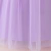 Flower Girl Princess Dress For Weddings Summer Kid Formal Bow Long Gown For School Evening Party Children New Year Cloth D0033S