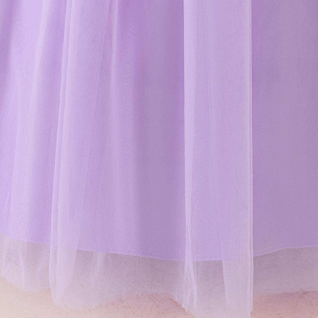 Flower Girl Princess Dress For Weddings Summer Kid Formal Bow Long Gown For School Evening Party Children New Year Cloth D0033S