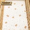Pure Cotton Fitted Crib Sheet - Class A for Baby's Bed