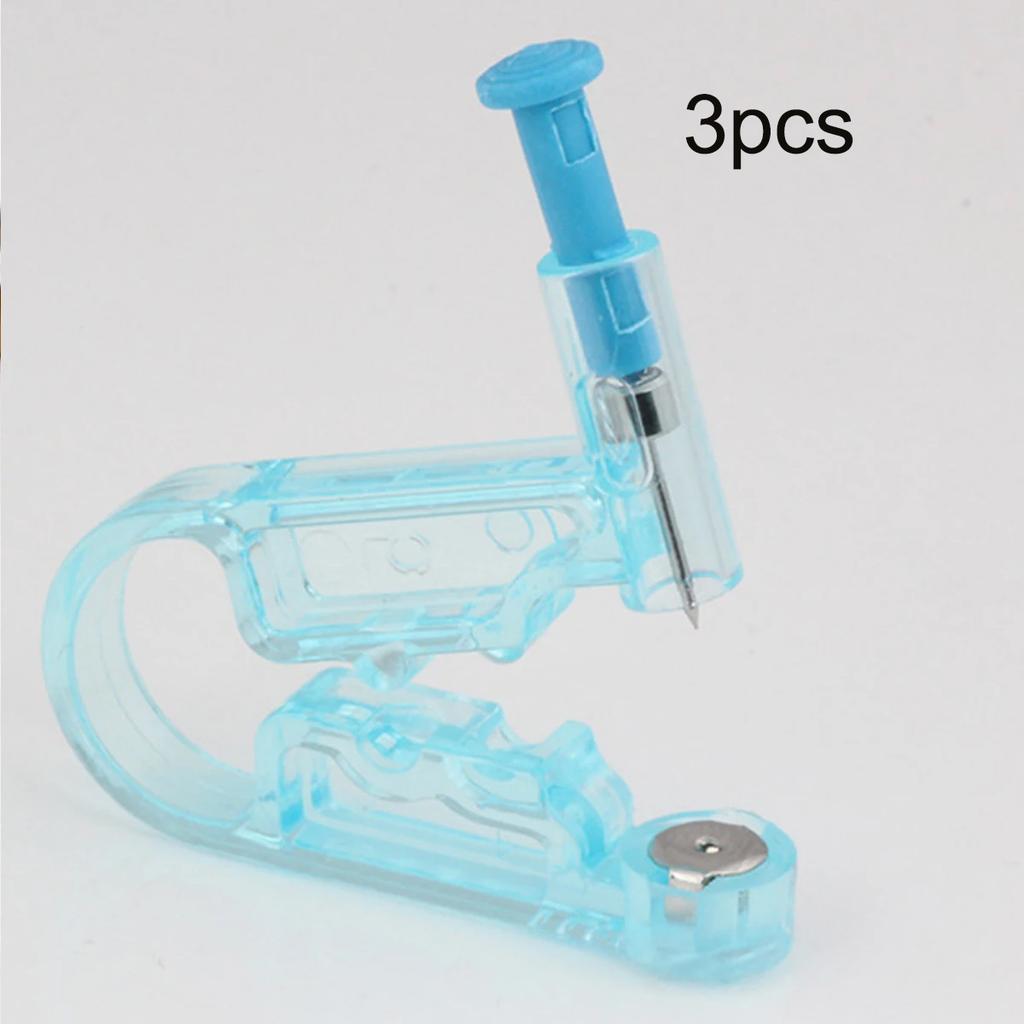 Kit pistol de piercing ureche de unică folosință cu suport Sănătos Sigur Instrument Mașină Piercer Ureche Nas Steril Bijuterii Corp Fără Inflamație