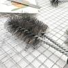 Stainless Steel Bristles Barbecue Grill BBQ Brush Non-stick Washing Brush  Grill Accessories