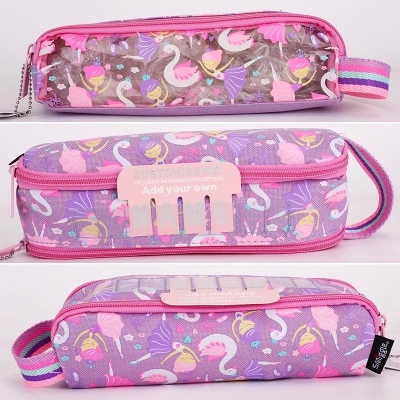 Smiggle Australia Large Cartoon Pencil Case for Primary & Secondary Students