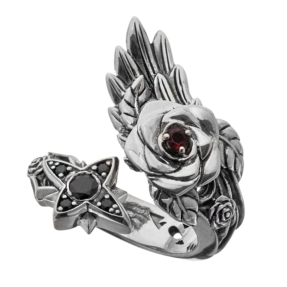 Artemis Kings Rose Free Silver and Brand Silver 925 Ring, Size, AKR0057, Accessory, Men's Women's, Jewelry, Ring,