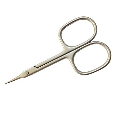 Tesoura de cutícula de lâmina fina de ponta curva de aço inoxidável, cortador de unhas, aparador, removedor de pele morta, ferramentas de manicure