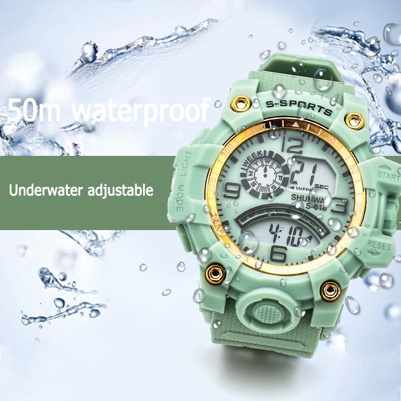 UTHAI CE115 Mode Kinderuhr wasserdicht Mittelschüler Schüler Kinderuhren einfache Uhr Geschenk Uhr für Kinder