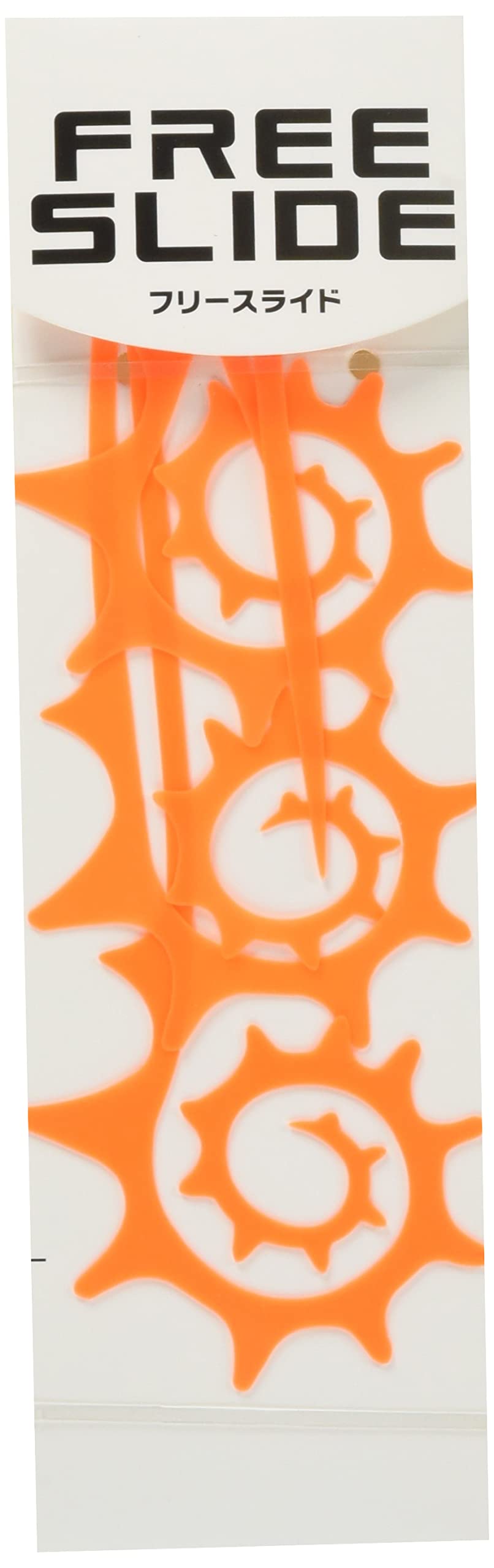 Hayabusa Musou Madai Free Slide Custom Tie Dragon Curly Slim #1 Bright Orange