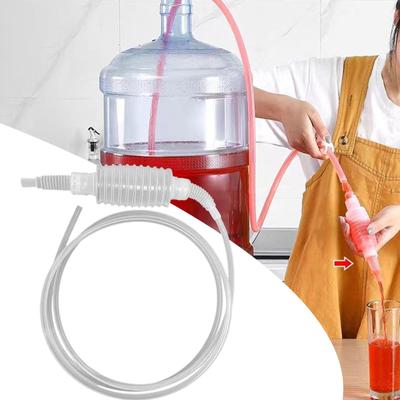 Brew Syphon Tube Beer Making Kit Space-saving Food Grade Soft Pipe Hand Knead Siphon Filter for Oil