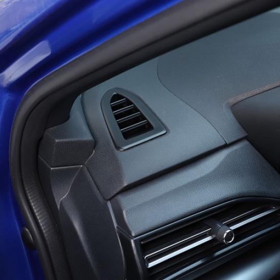 Matte Black Dashboard Air Vent Outlet Cover Trim for Subaru Crosstrek -23
