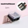 Fashion Cosmetic Pencil Sharpener 2 Holes Eyebrow Sharpener  For Eyebrow Lip Liner Eyeliner Pencil
