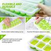 Keep Your Drinks Cold for Hours with Our 14-Hole Silicone Ice Cube Container