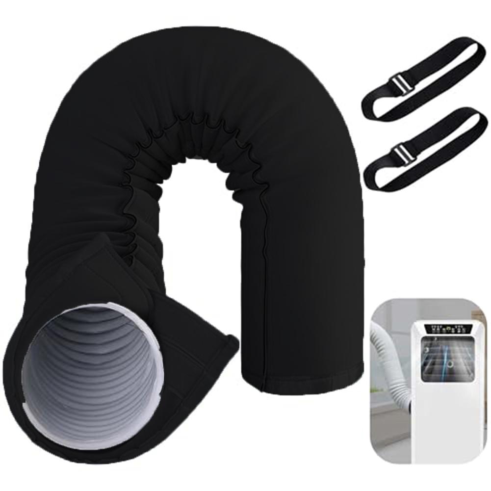 AC Hose Insulating Sleeve Portable Air Conditioners Insulated Hose Cover Kit Portable Air Conditioner Hose Set Ventilation Cover
