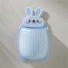 Cute Rabbit Storage Box Toothbrush Chopsticks Drain Rack Miscellaneous Storage Rack Cute Pet Multi-purpose Free Punch Shelf