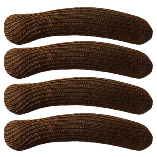 4Pcs Double Layer Door Handle Cover Fine Workmanship Eco-friendly Keep Warm Door Handle Protector for Home
