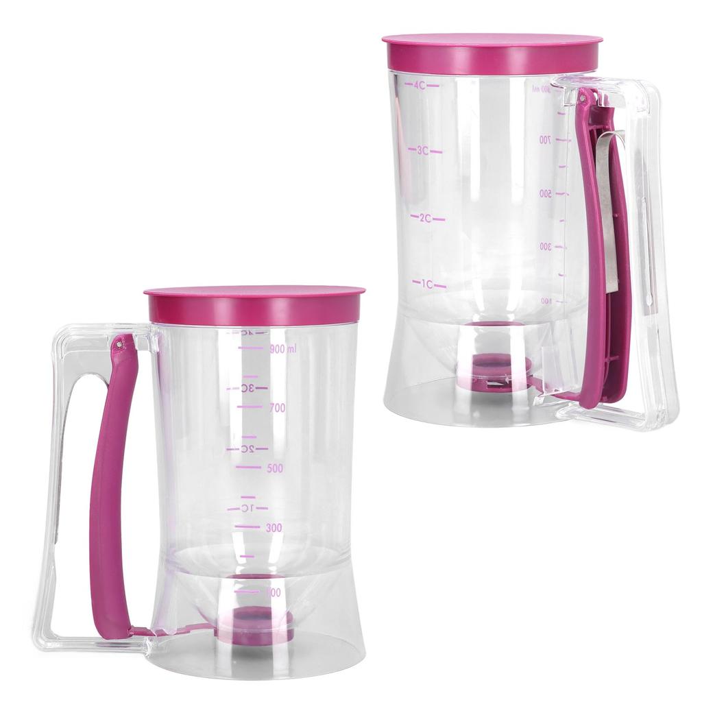 Pancake Dispenser PP Material BPA Free Trigger Handle Wide Opening Controllable Food Size