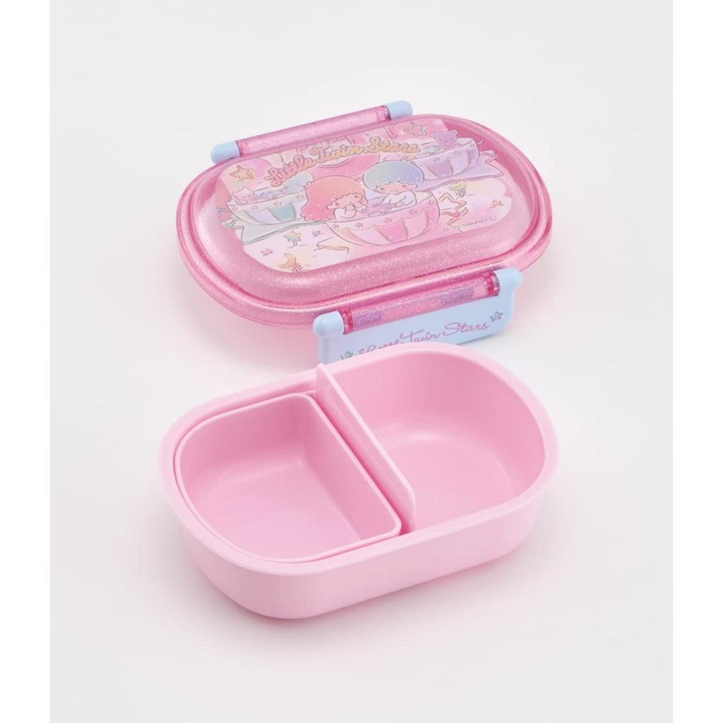 Skater Bento 360ml with a Fluffy Made in Single Dishwasher and Microwave Sanrio Little Ruin Stars Sparkle Amusement Park for Girls Children's Box,