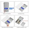100/200/500g X 0.01/0.1g High Accuracy Jewelry Kitchen Scale Electronic LCD Display Scale Mini Pocket Digital Scale