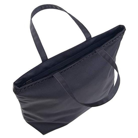 Wide-gusseted Tote Bag, Formal Bag, Large, Made in Japan, A4 Size, Black, Perfect for Commuting, Weddings, Entrance Ceremonies, Graduations, Entrance