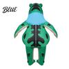 Rechargeable Inflatable Costume Frog for Adult Kids Funny Blow-Up Full Body Jumpsuit Suit with Air