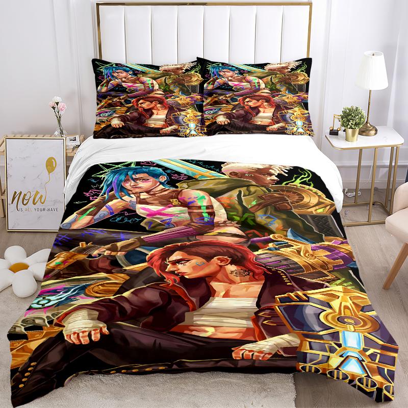 3Pcs Fantasy Warrior Trio Bedding Sets For All Sizes New 3D Printed Bed Cover Comforter Duvet Cover Pillowcase Bedroom Decoration