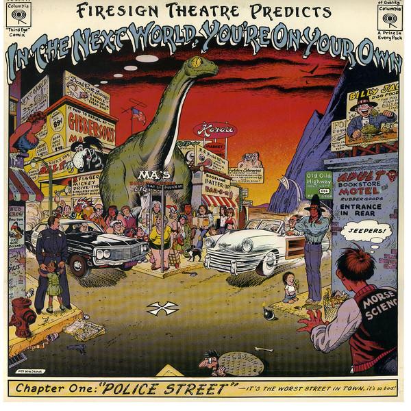 

LP Record FIRESIGN THEATRE In The Next World Youre On Your O PC33475 Columbia 1975 US Music Others Used