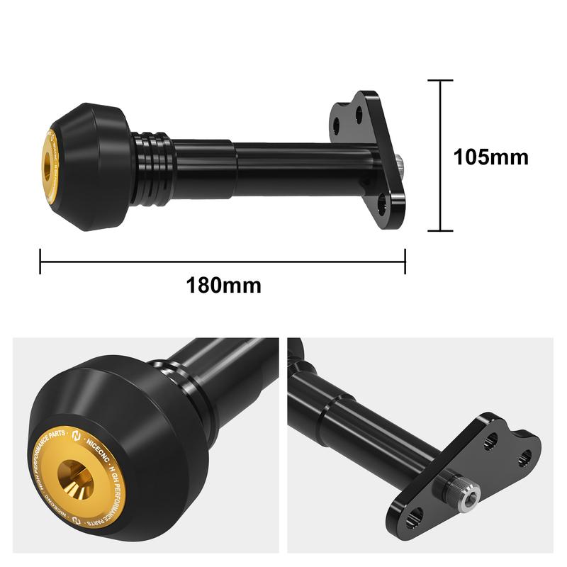 NICECNC For Suzuki DRZ400S DRZ400SM DRZ 400 S DRZ 400 SM 2000-2024 2023 Motorcycle Frame Sliders Engine Guard Crash Protector