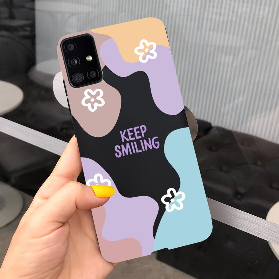 For Samsung Galaxy A51 5G SM-A516B Lovely Printing Jelly Phone Case Soft Silicone TPU Back Cover For Samsung A51 5G UW SM-A516V