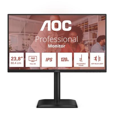 AOC 24E4U 23.8'' IPS 120Hz HDMI DP VGA Pivot