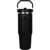 Stanley 1913 Iceflow Flip Straw 2.0 Black 2.0 Vacuum Tumbler 0.88L Water Bottle, Insulated, for Sports and Outdoors, Warranty Included (Japan Authoriz