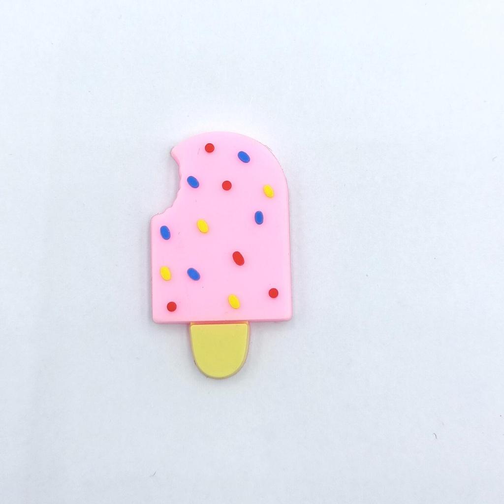 Cartoon Ice Cream Keychain, Phone Case, Hair and Shoe Accessories, DIY Buckles, and Storage Box