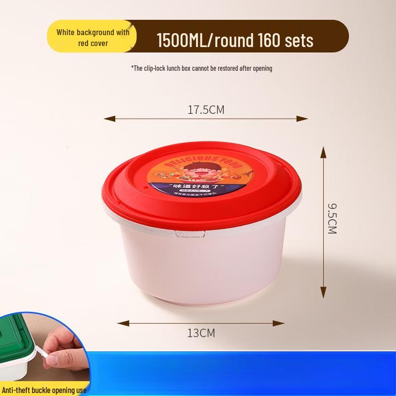 Xihe Disposable Anti-Theft Takeaway Food Container